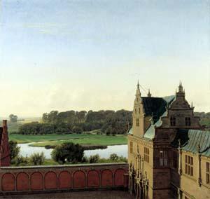 P.C. Skovgaard View from Frederiksborg Castle